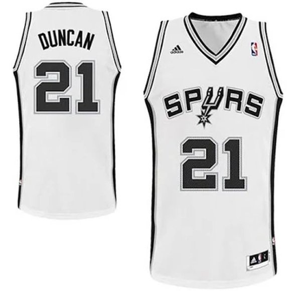 spurs white jersey